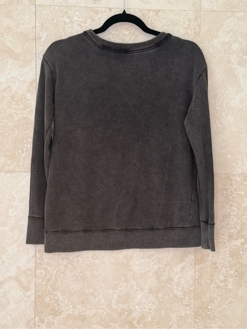 Justice Smart Girls Club Black Cropped Sweatshirt Pullover Size 14/16 EUC